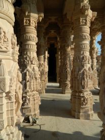 OM Ashram  Temple - Pillars