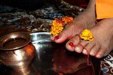 Gurudev Lotus Feet